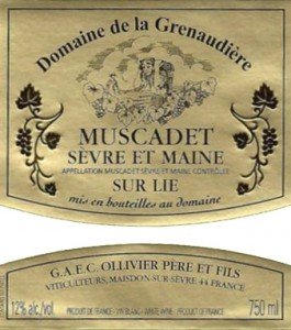 Domaine de la Grenaudiere Muscadet North Berkeley Imports